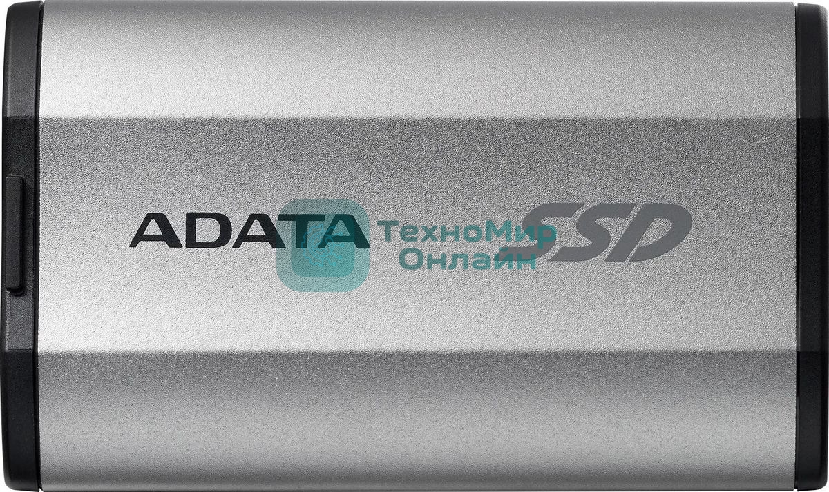 Внешний SSD ADATA SD810, 2TB, USB 3.2 Gen 2x2 Type-C, R/W 2000/2000, серебристый