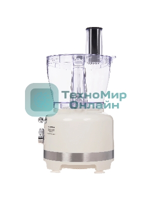 Кухонный комбайн RAGEX R108-105 бежевый 1000Вт 6 скоростей