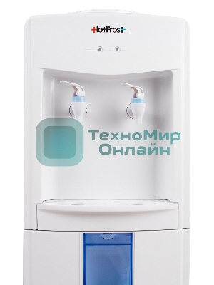 Кулер для воды Hotfrost V118R, верхняя загрузка, без нагрева, без охлаждения, белый