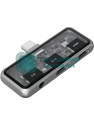USB-концентратор Satechi ST-HXRAJM, USB Type-C, USB Type-C/Mini jack, USB Type-C