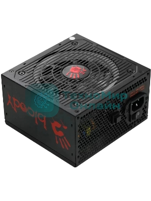 Блок питания Bloody BD-PS700W, 700Вт, 80 PLUS белый, 120мм, черный