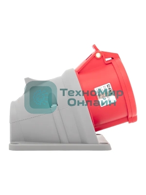 Розетка стационарная наружная EKF 125 ps-125-32-380-PRO PROxima 3Р+РЕ+N 32А 380В IP44