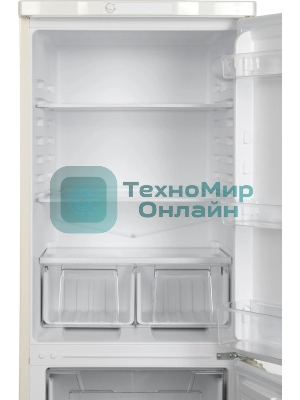 Холодильник Stinol STS 150 E бежевый двухкамерный 189/54л морозилка снизу