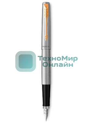 Ручка перьевая Parker Jotter Core F691 (CW2030948) Stainless Steel GT, M, сталь нержавеющая, подарочная коробка