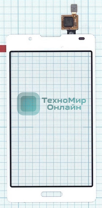 Сенсорное стекло (тачскрин) для LG Optimus L7 II P710, белое