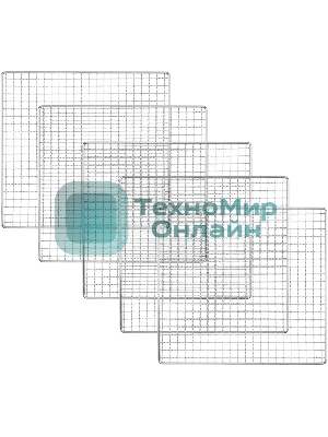 Сушка для фруктов и овощей Hyundai HYFD-8802 14под. 600Вт серебристый