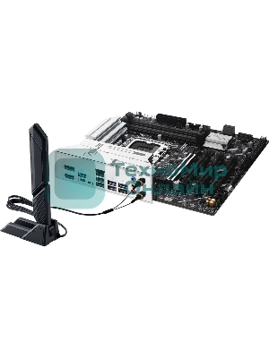Материнская плата ASUS PRIME Z890M-PLUS WIFI, LGA 1851, Intel Z890, 4xDDR5, 6xSATA, 3xM.2, 1xPCIe 5.0 x16, 1xPCIe 4.0 x4, 2xPCIe 4.0 x1, 1xHDMI, 1xDP, 1x2.5Gb LAN, 2xUSB-A 2.0, 4xUSB-A 3.2 Gen 1, 1xUSB-A 3.2 Gen 2, 1xUSB-C 3.2 Gen 2x2, 3x3.5 мм, 7.1, mATX