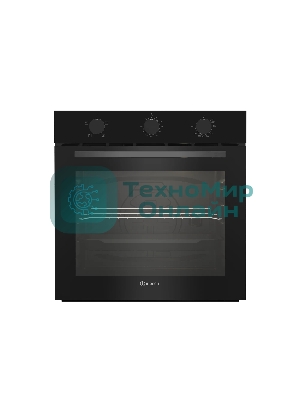 Электрический духовой шкаф Indesit IBFTE 2430 BL черный