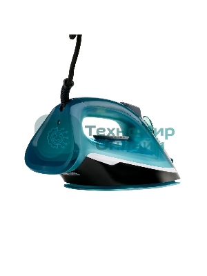 Утюг Centek CT-2324 OLYMPIC бирюзовый, 2800 Вт, 190 г/мин, 350 мл