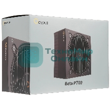 Блок питания 700W Ocypus Beta P700 BK (ATX, APFC, 20+4 pin, 120мм fan, PCI-E 6+2Px2, 3xSATA) (Beta-P700-N1HDBK024X-EU)