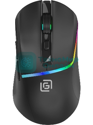 Мышь беспроводная Oklick 775GW черный, 5000 dpi, радиоканал, Bluetooth, USB, кнопки - 6