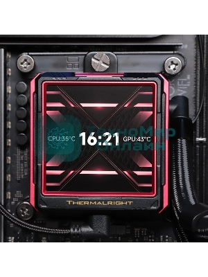Система жидкостного охлаждения Thermalright Frozen Warframe ULTRA 360 ARGb Soc-AM5/AM4/1151/1200/2066/2011/1700 черный 4-pin 29.6dB Al LCD Ret (F-WFRAME-ULT-360-BL-ARGb)