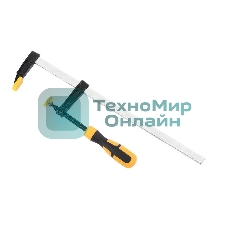 Струбцина F-образная Deli DL110525 250x50 мм, макс. усилие зажима 1000N, резьба 9,5мм