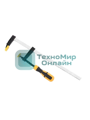 Струбцина F-образная Deli DL110525 250x50 мм, макс. усилие зажима 1000N, резьба 9,5мм