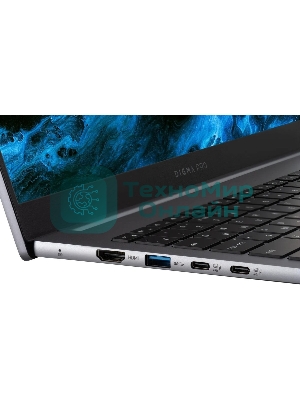 Ноутбук Digma Pro Pactos 16 DN16P3-8CXW01 темно-серый Core i3 1215U 8Gb SSD 256Gb Intel UHD Graphics 16