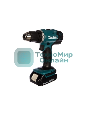 Дрель-шуруповерт Makita DDF453SYE, 18 В, 1,5 Ач, 42 Нм, щеточный