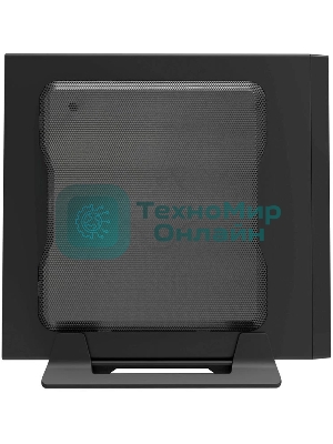 Компьютерный корпус Slim Case Powerman ME100S-BK front fan 4cm, 120W adapter, Mini ITX, VESA