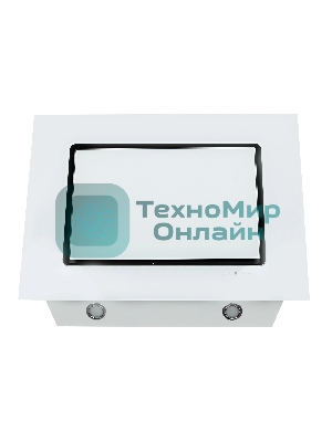 Вытяжка наклонная Elikor Оникс 90П-1000-Е4Д белый, 90 см, 1000 куб. м/ч, 59 дБ