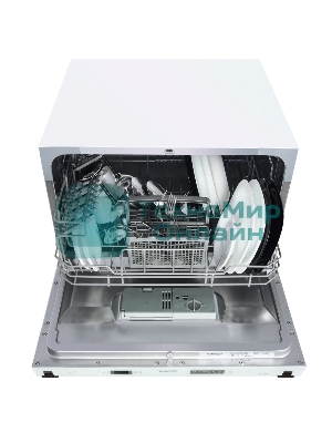 Встраиваемая посудомоечная машина Maunfeld MLP-06IM, белый, 55 см, 6 компл., 49 дБ, класс A+
