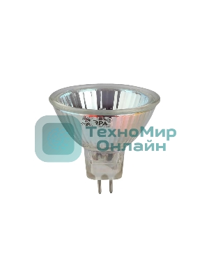 Лампа галогенная ЭРА GU4-MR11-35W-12V-30CL GU4 35Вт софит теплый белый свет