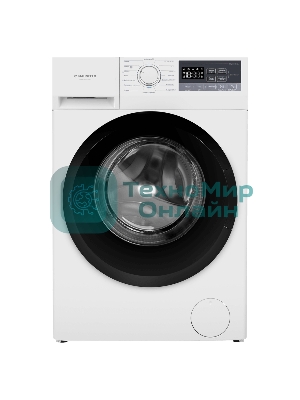 Стиральная машина Maunfeld MFWM148STWH02 белая, загрузка фронтальная 8кг, 1400 об/мин., класс: A+++