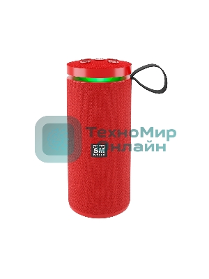 Портативная колонка Soundmax SM-PS5015B красный