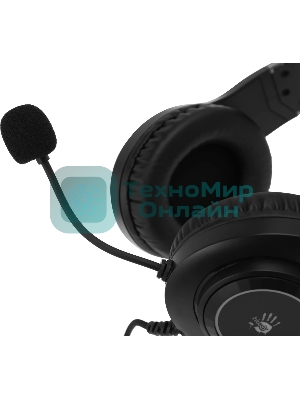 Гарнитура Bloody G220S чёрный, проводная, подсветка