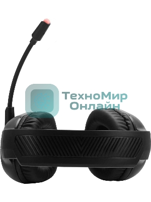 Гарнитура Oklick HS-L930G чёрный/синий, проводная, USB, подсветка