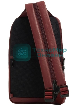 Рюкзак слинг Piquadro Russel CA6764W137/CU красное дерево кожа