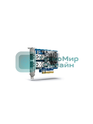 Двухпортовая сетевая карта QNAP Expansion Card 25 GbE SFP28, PCIe Gen4 x8