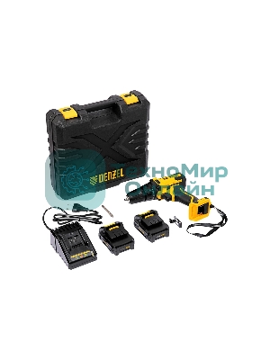 Дрель-шуруповерт аккумуляторная Denzel CDL-12-02BM, 12В, 2 АКБ