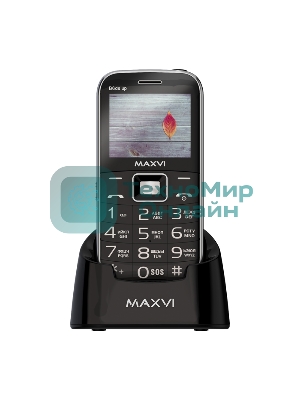 Мобильный телефон Maxvi B6ds up черный