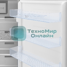 Встраиваемый холодильник Beko BCNA275E3S (7523020054) белый двухкамерный 185/69 л морозилка снизу, No Frost