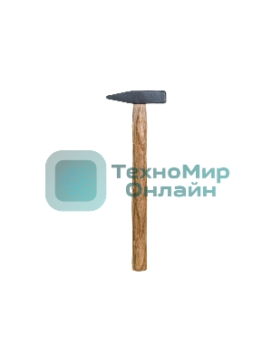Молоток ВИХРЬ 200гр. Квадратный боек, деревянная ручка