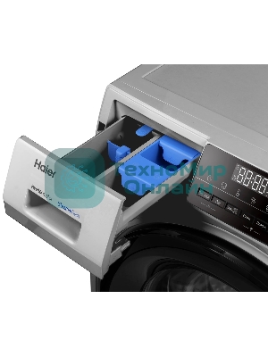 Стиральная машина Haier HW60-BP12929ASE серый, загрузка фронтальная 6 кг, 1200 об/мин, класс: А+++