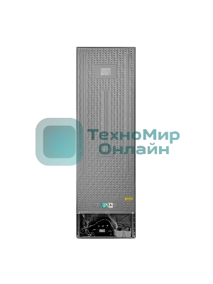 Холодильник Maunfeld MFF200NFSTSE серый двухкамерный 260/96л морозилка снизу, No Frost