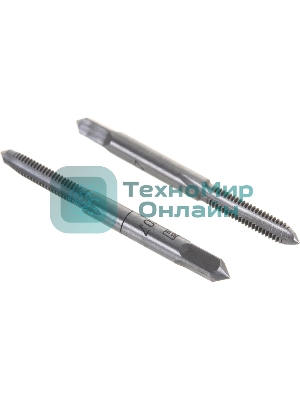 Метчик ручной Сибртех М4 х 0,7 мм, комплект из 2 шт.