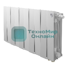 Радиатор биметаллический Royal Thermo PianoForte 300 белый VR80 - 10 секц.