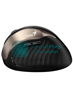 Мышь беспроводная Genius Ergo 8250S черный, 1600 dpi, радиоканал, USB, кнопки - 6