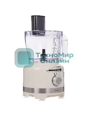 Кухонный комбайн RAGEX R108-105 бежевый 1000Вт 6 скоростей