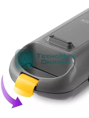 Вафельница Kitfort КТ-1691 700Вт серый/серый