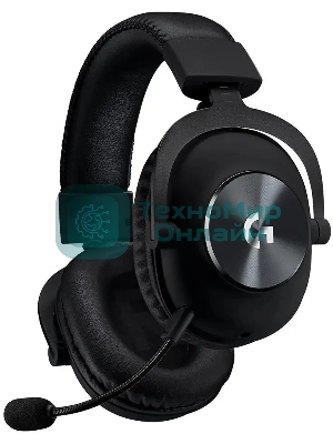 Гарнитура Logitech G Pro X Gaming Headset чёрный, проводная, USB/3.5 мм