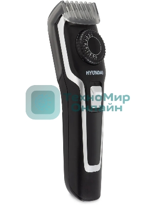 Машинка для стрижки Hyundai H-HC7127 черный 5Вт (насадок в компл:1шт)