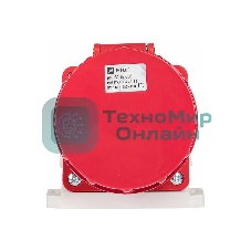 Розетка стационарная наружная EKF 134 ps-134-63-380 63А 380 В 3P+РЕ IP67