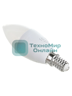 Лампа светодиодная SAFFIT SBC3713 (55163) 13Вт Е14 теплый матовая свеча