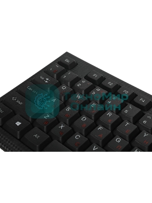 Клавиатура проводная Oklick 120M, USB, черный