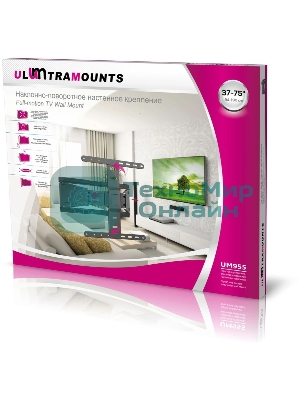 Кронштейн для телевизора Ultramounts UM955 черный 37