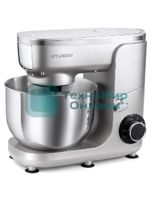 Кухонная машина Hyundai HYM-S7651 планетар.вращ. 1400Вт серебристый