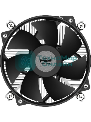 Устройство охлаждения (кулер) PcCooler R95-I черный 95мм алюминий+медь 2800rpm 31.2db 4-pin 95W 60мм