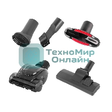 Пылесос Galaxy Line GL 6224 серый/голубой, 300/2400 Вт, уборка сухая, пылесборник контейнер 2 л